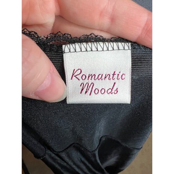 slip dress black lace bust knee - Picture 7 of 7